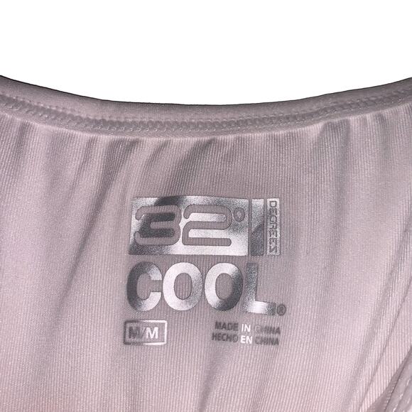 NWOT COOL, Women's, Top, Spaghetti Strap, Built In Bra Shelf Tank, M, White - Picture 3 of 3